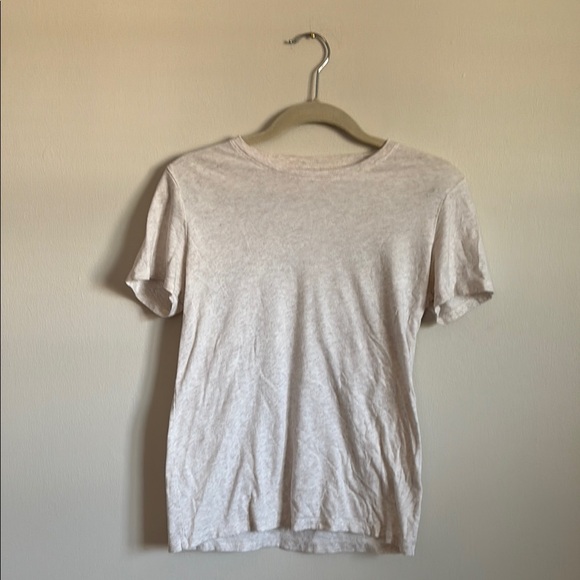 Everlane Tops - EVERLANE: 100% Organic Cotton Cream T-Shirt